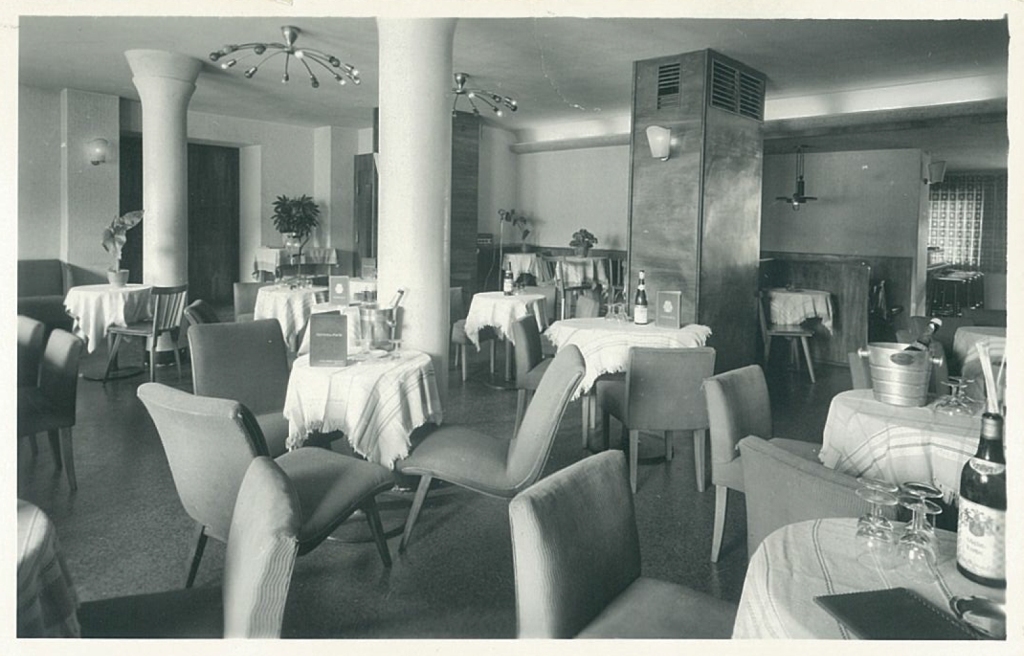 Ein Blick in das "Hotel Hochfirst" 1951.