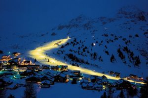 Skiing at night- wow, amazing and stunning.